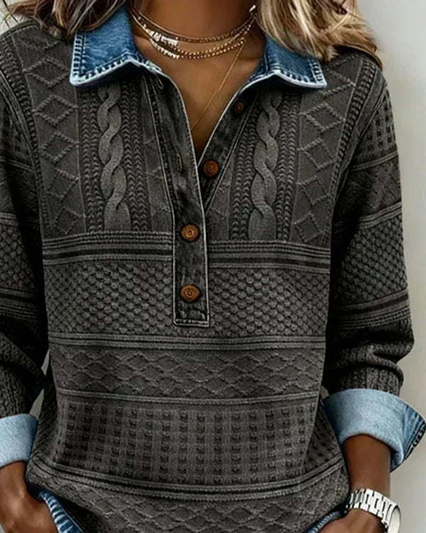 Riley | Top con Cuello Elegante