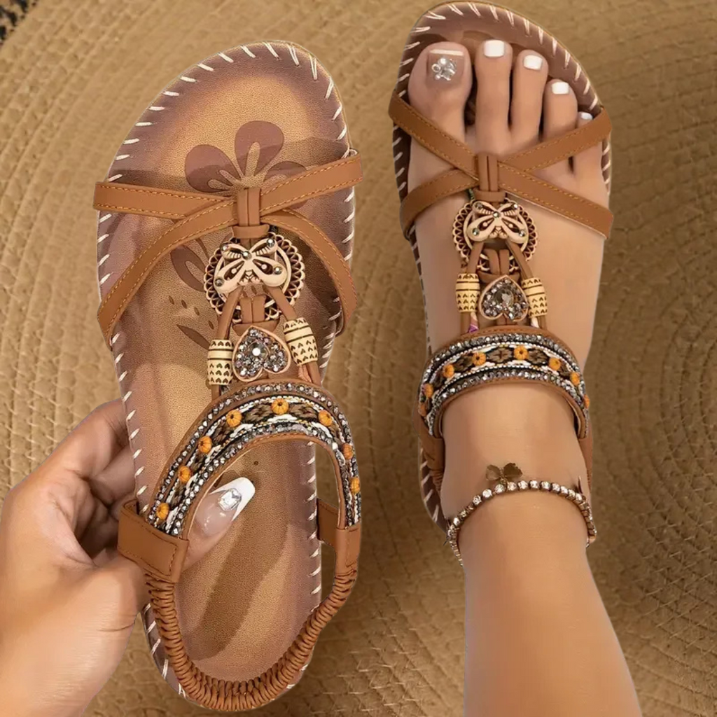 Nada – Sandalias ortopédicas estilo Ibiza para confort y elegancia