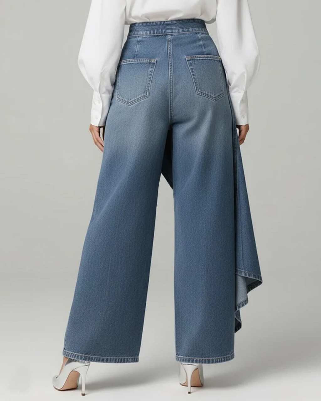 Audrey™ | Pantalón de mezclilla con nudo