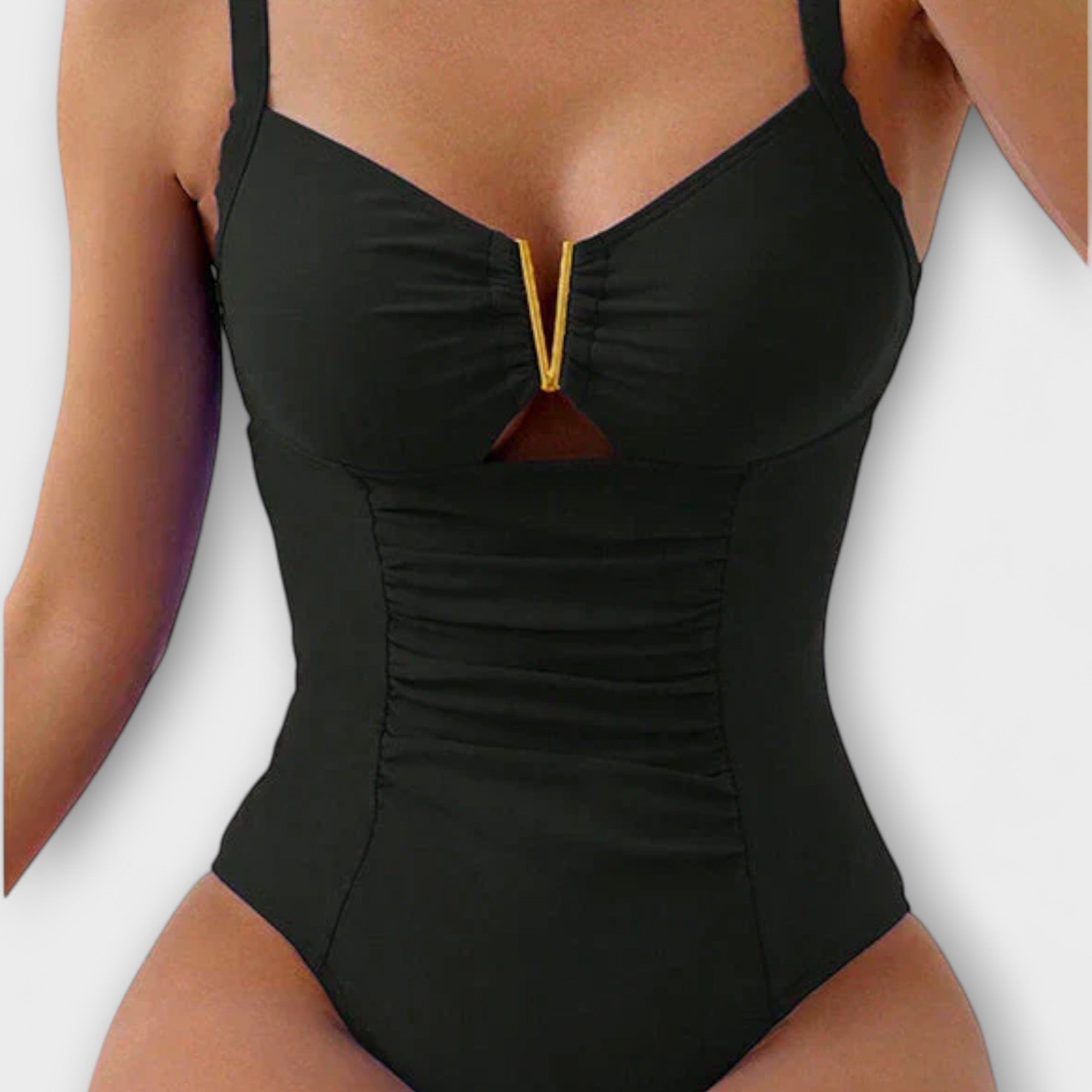 Cinzia - Traje de baño con cuello en V