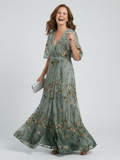 Selora | Vestido Maxi Halter Floral Fluido