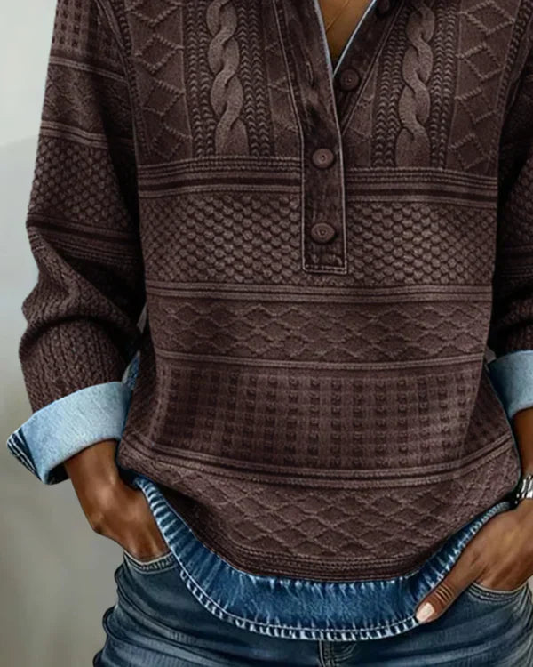 Riley | Top con Cuello Elegante