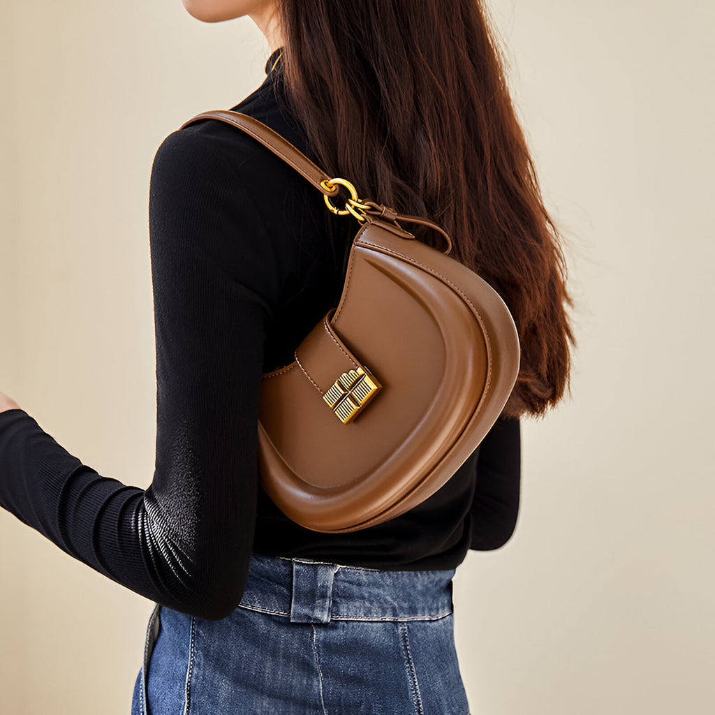 Bolso Forma Semicircular-Cherilyn