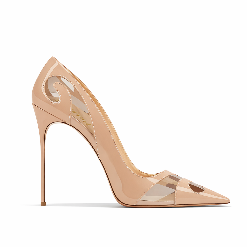 Tacón Stiletto Clemens | Alto Brillo y Corte Escultural