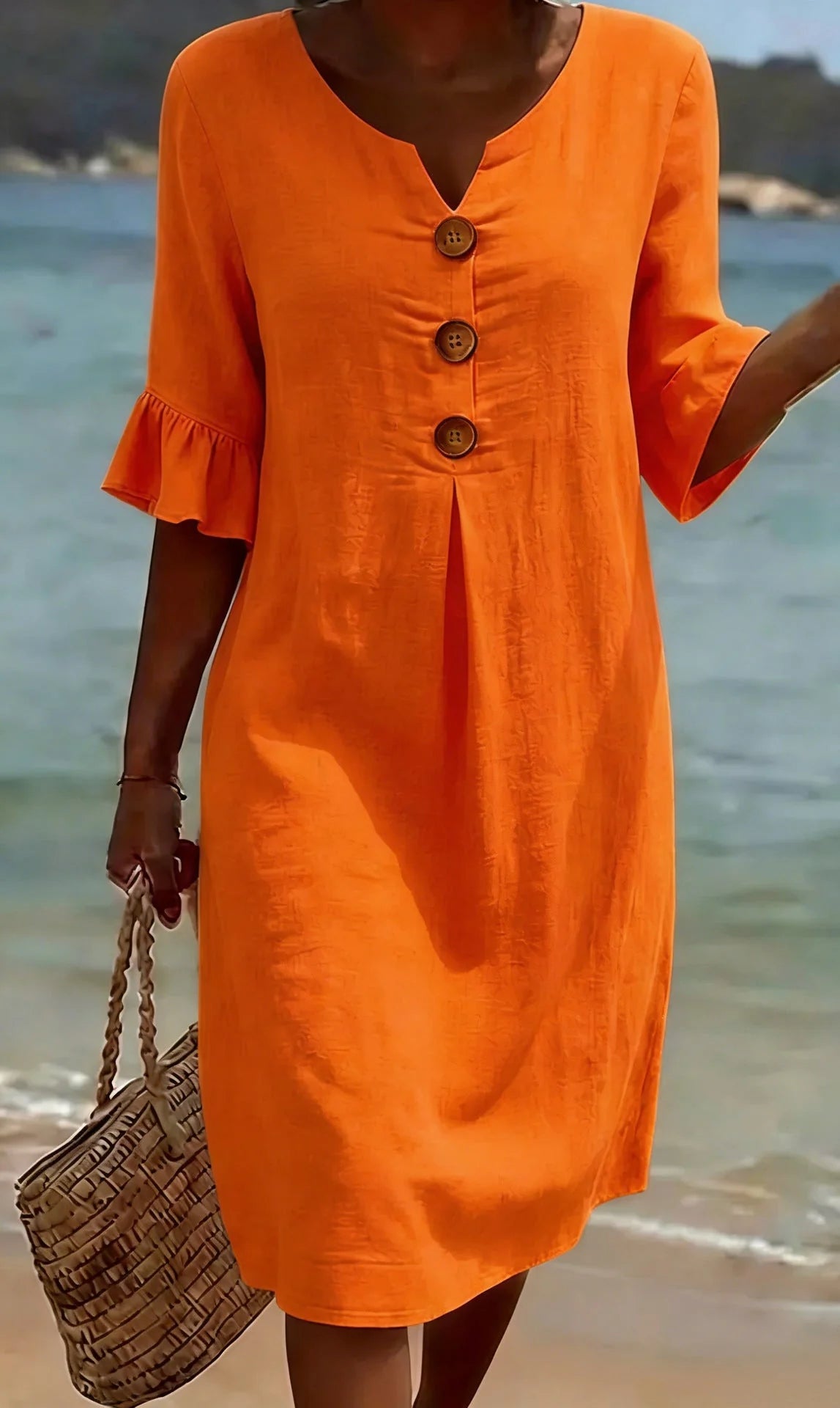 Vestido Floral Informal de Mujer