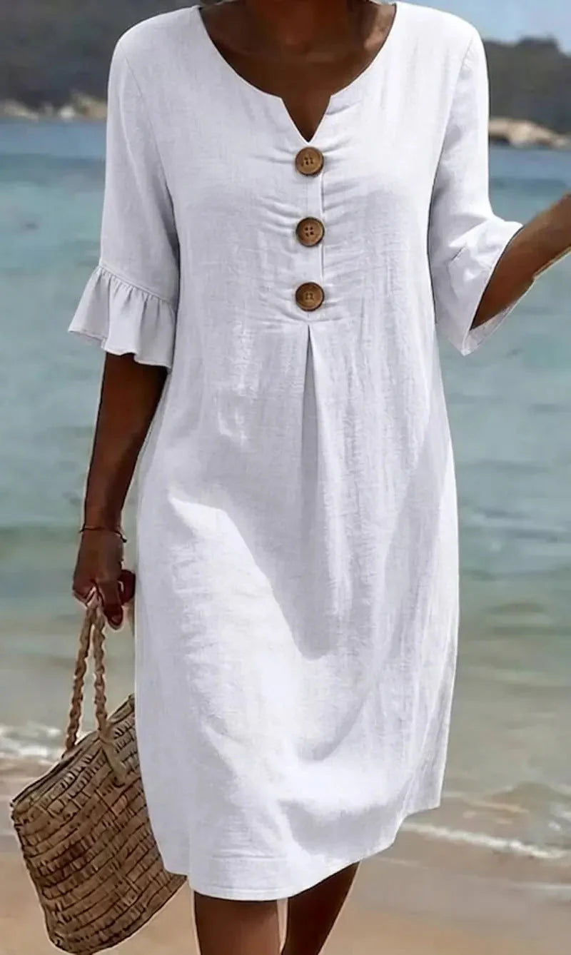 Vestido Floral Informal de Mujer