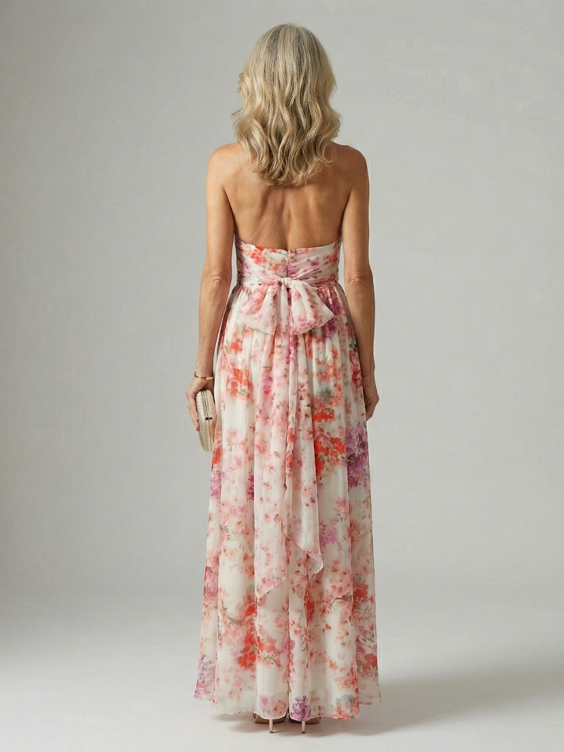 Elyon | Vestido Maxi Floral de Flujo Suave