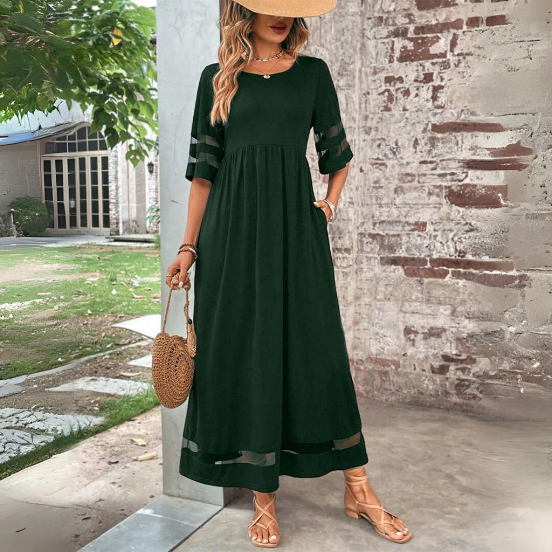 Aubrey™ | Vestido Midi Favorecedor y Moldeador