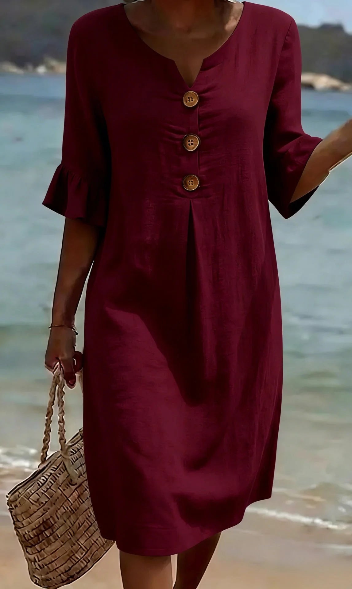 Vestido Floral Informal de Mujer