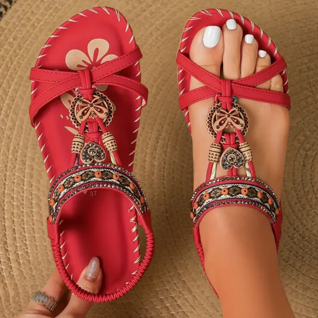 Nada – Sandalias ortopédicas estilo Ibiza para confort y elegancia