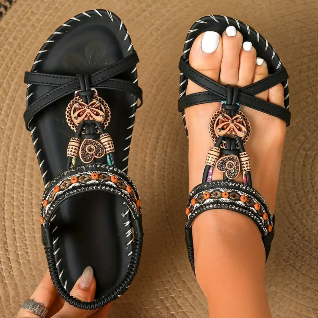 Nada – Sandalias ortopédicas estilo Ibiza para confort y elegancia