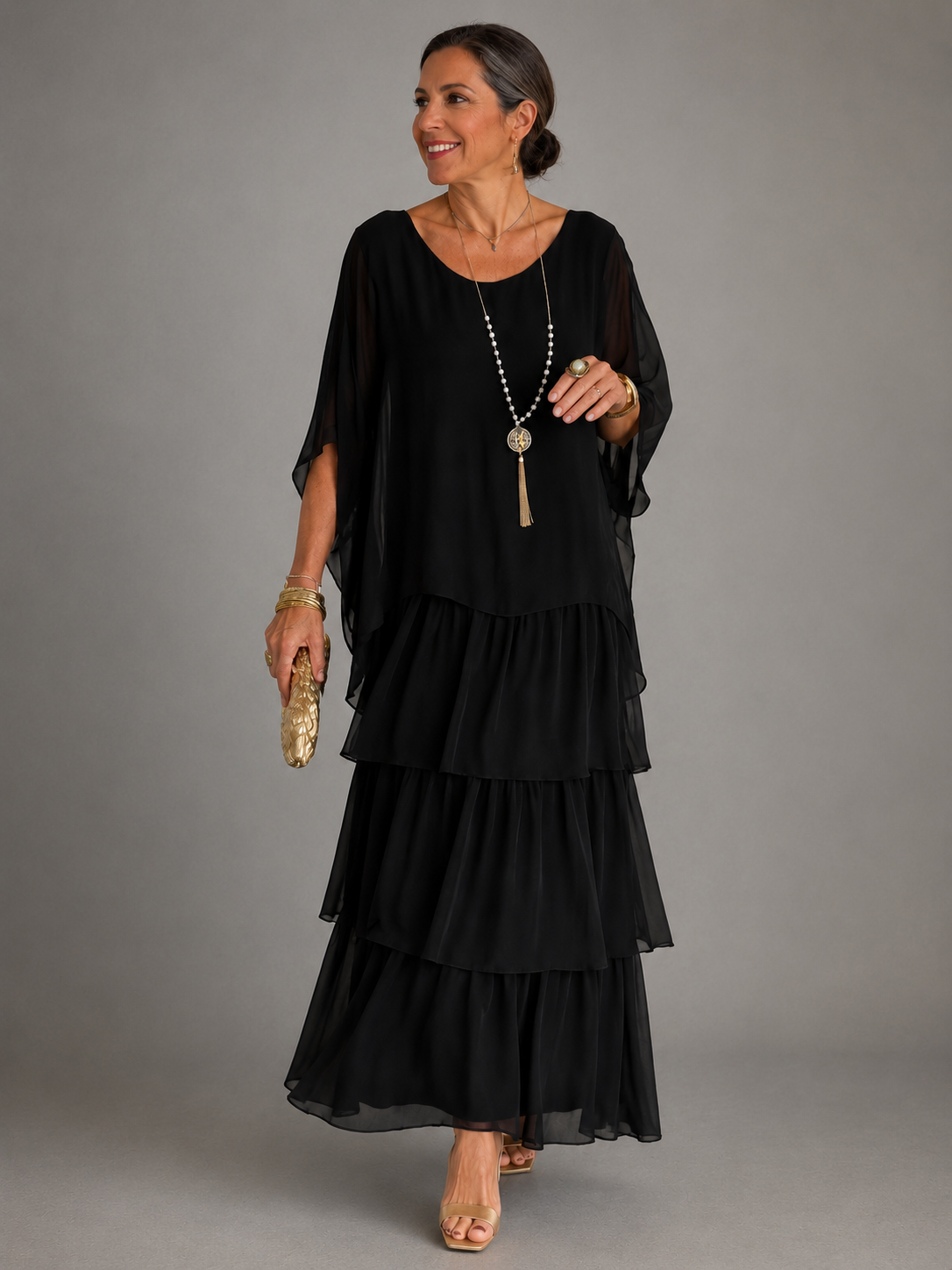Lara™ | Vestido Maxi Fluido Elegante