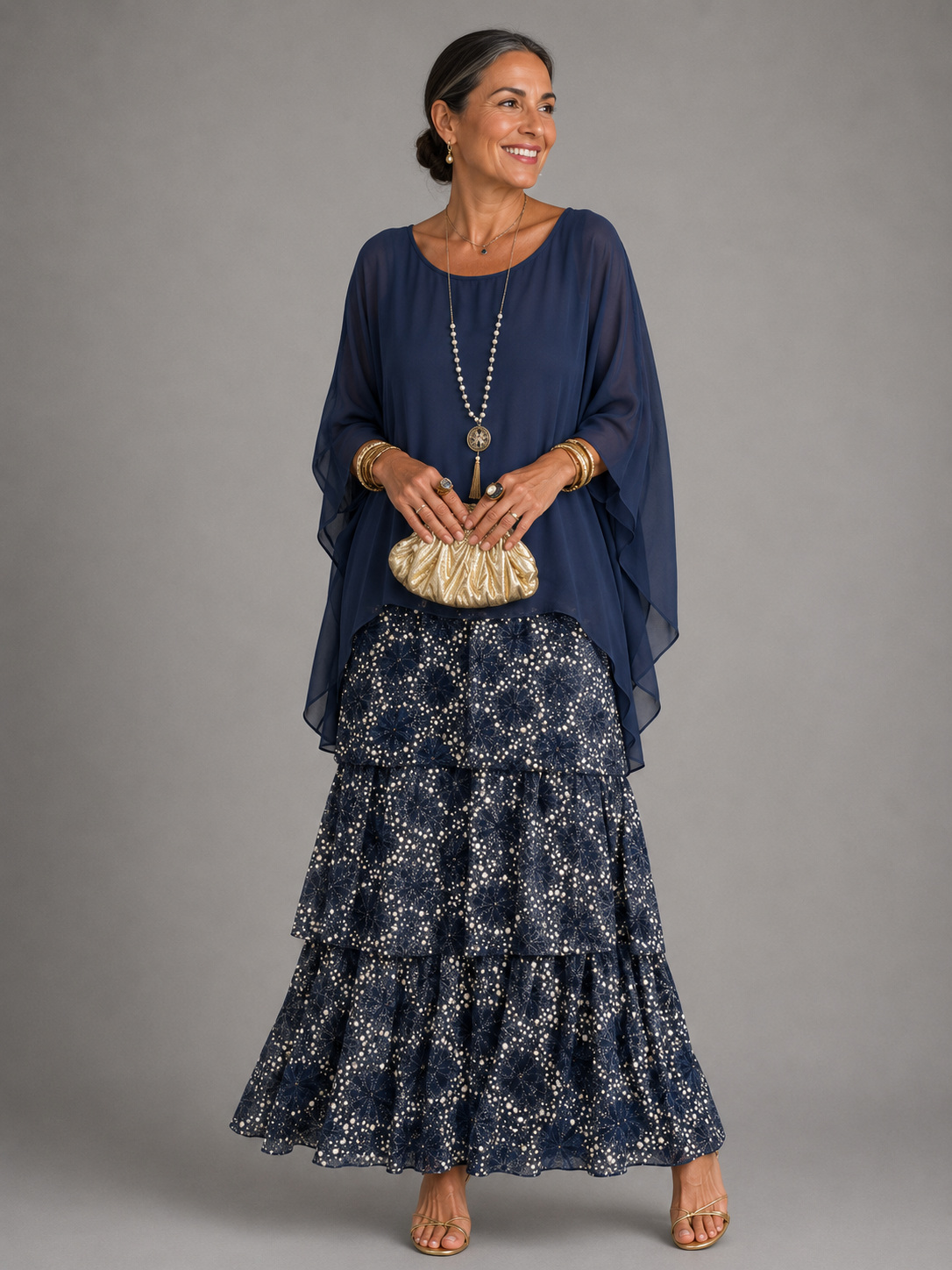 Lara™ | Vestido Maxi Fluido Elegante