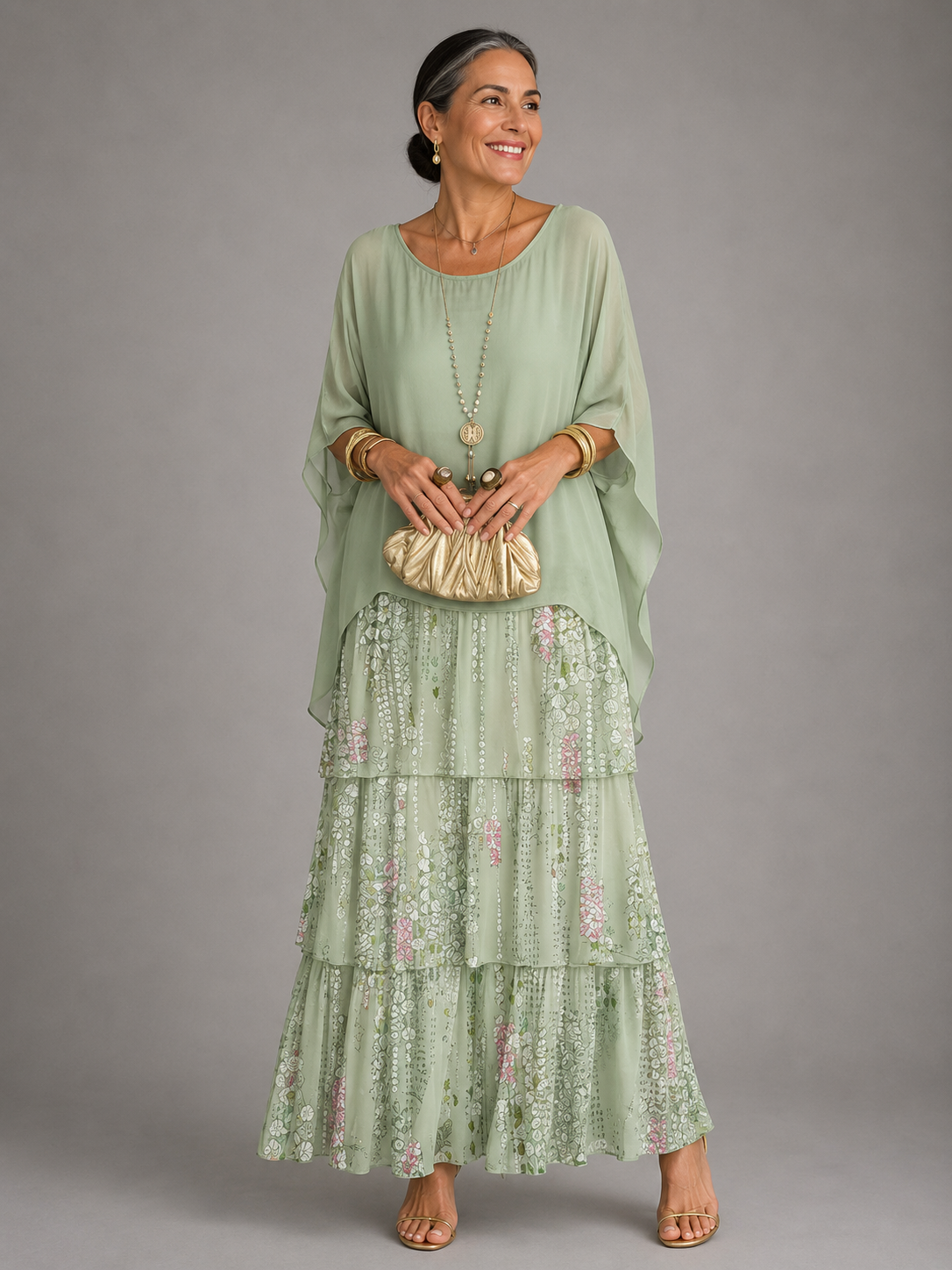 Lara™ | Vestido Maxi Fluido Elegante