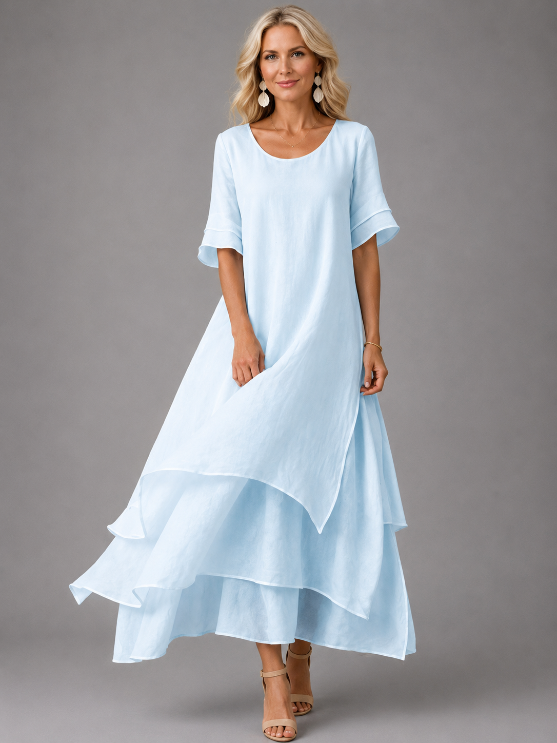 Liora™ | Vestido Maxi Fluido con Gracia