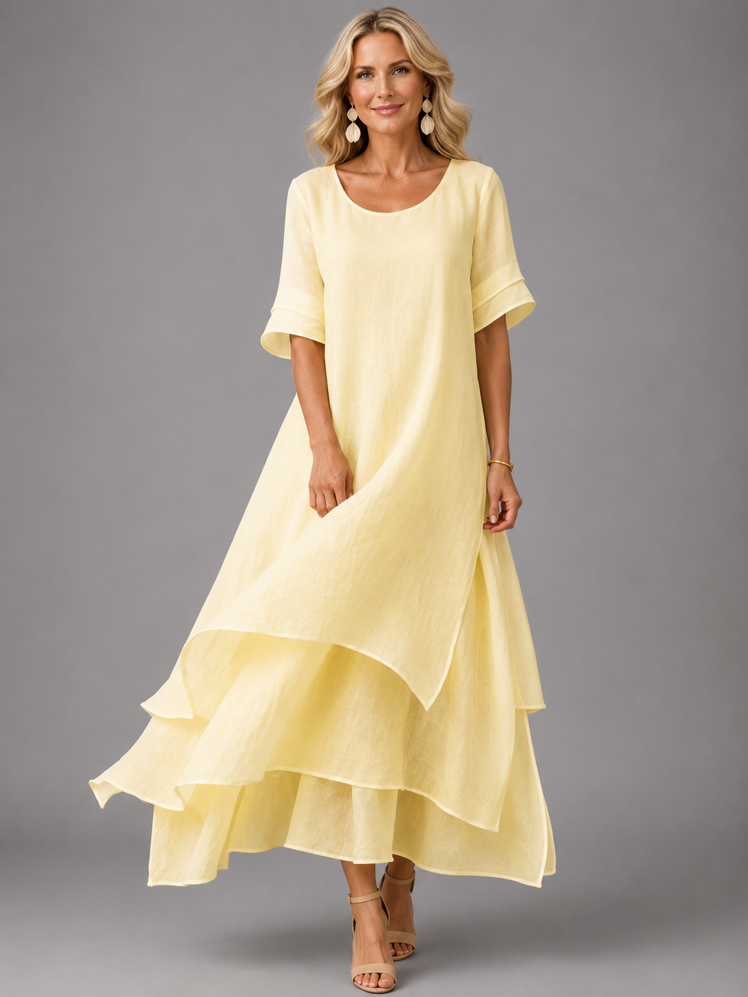 Liora™ | Vestido Maxi Fluido con Gracia