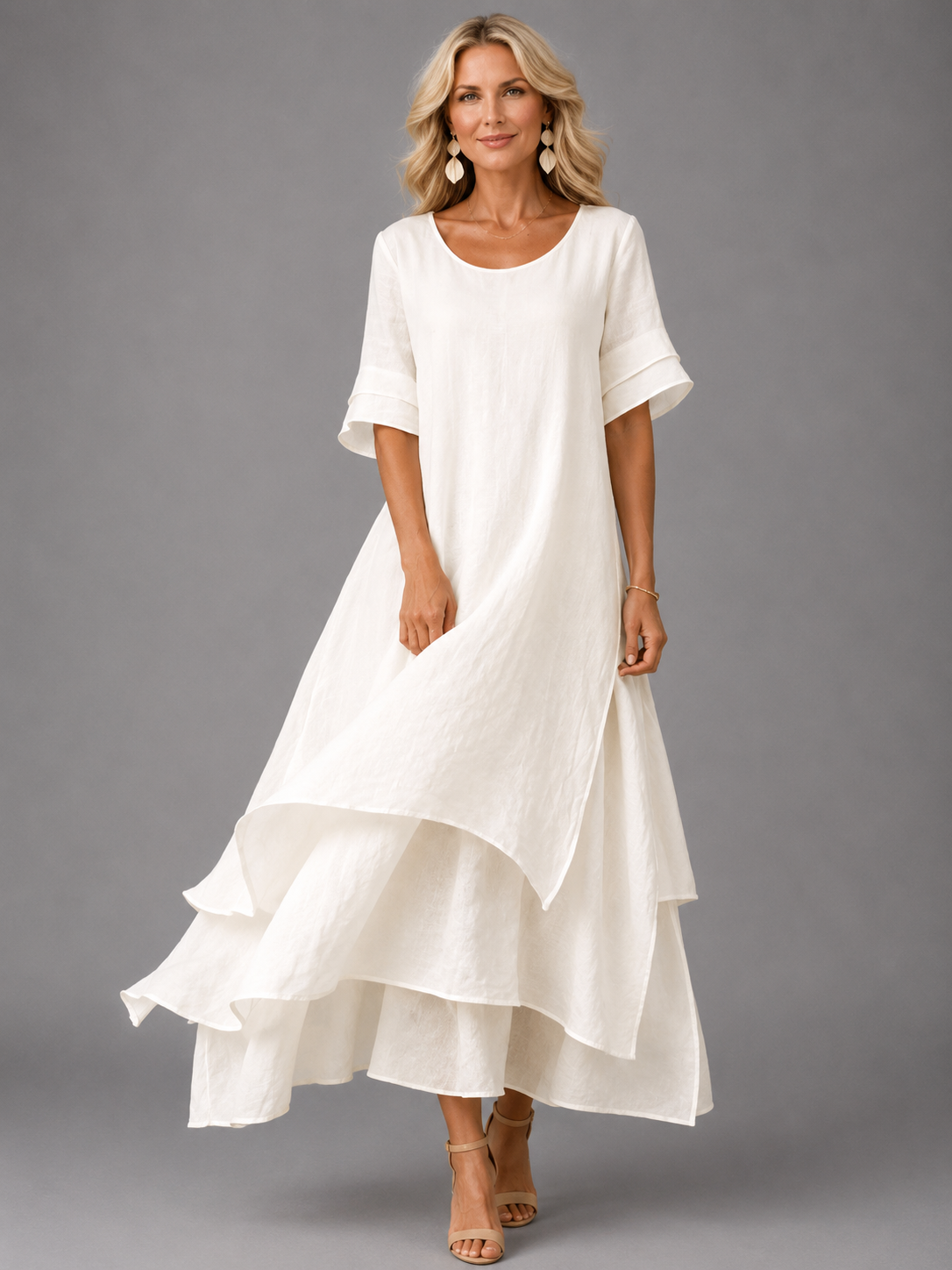 Liora™ | Vestido Maxi Fluido con Gracia