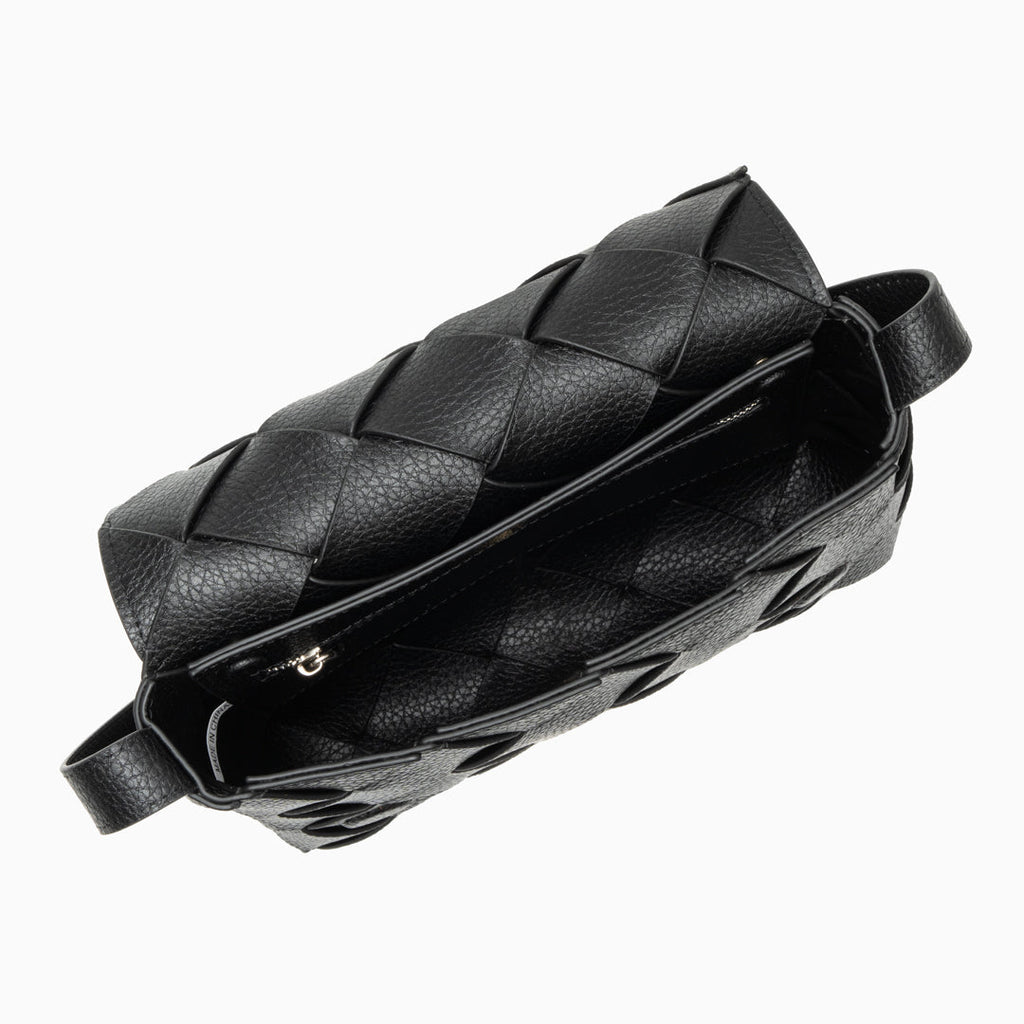 Aria Bolso Cruzado de Cuero Trenzado