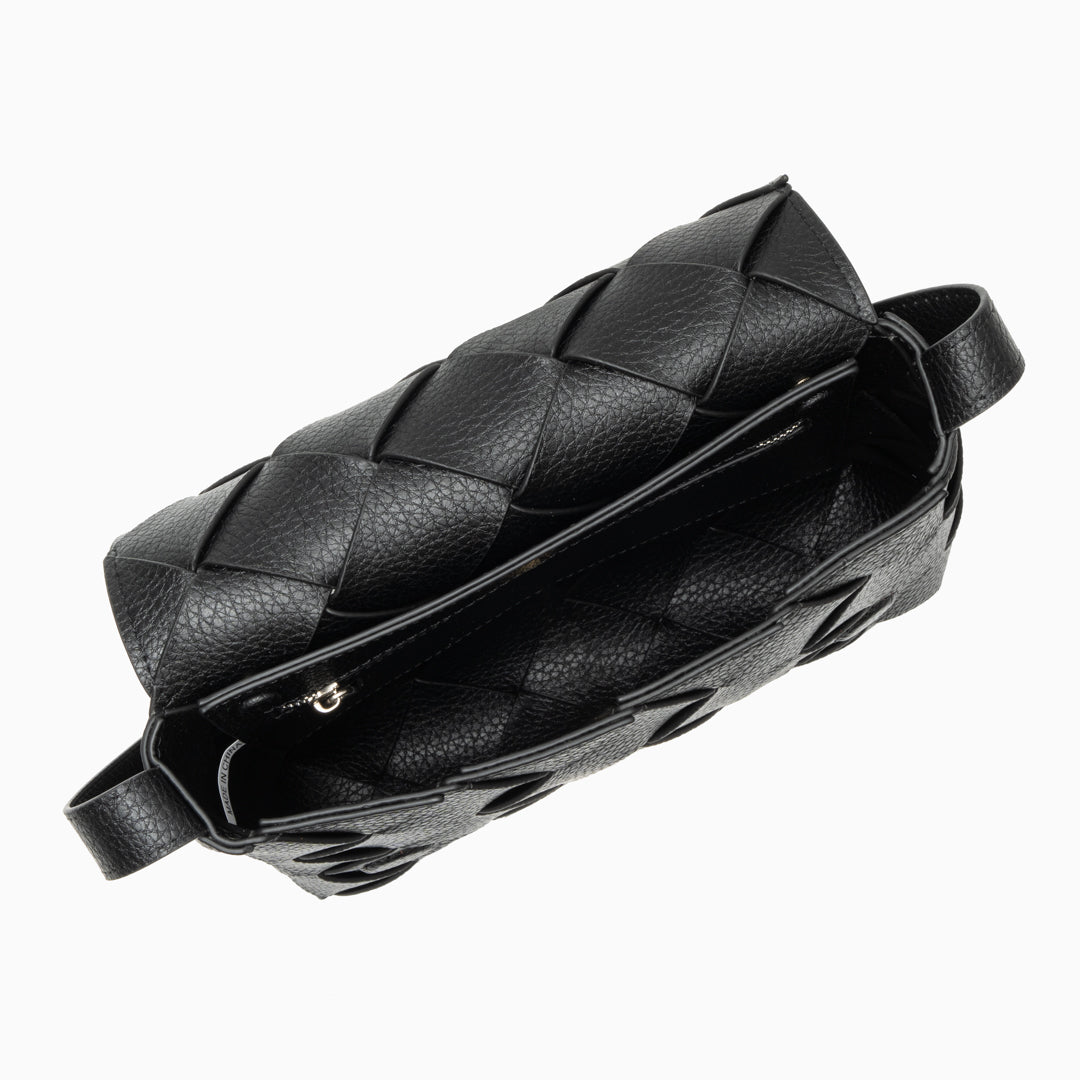 Aria Bolso Cruzado de Cuero Trenzado