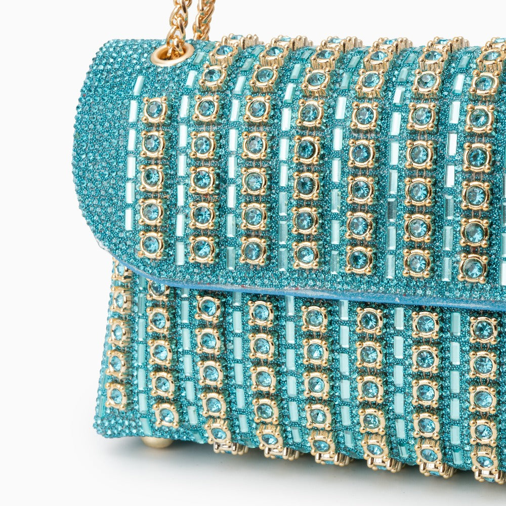 Bolso cristales elegante -  zicatela