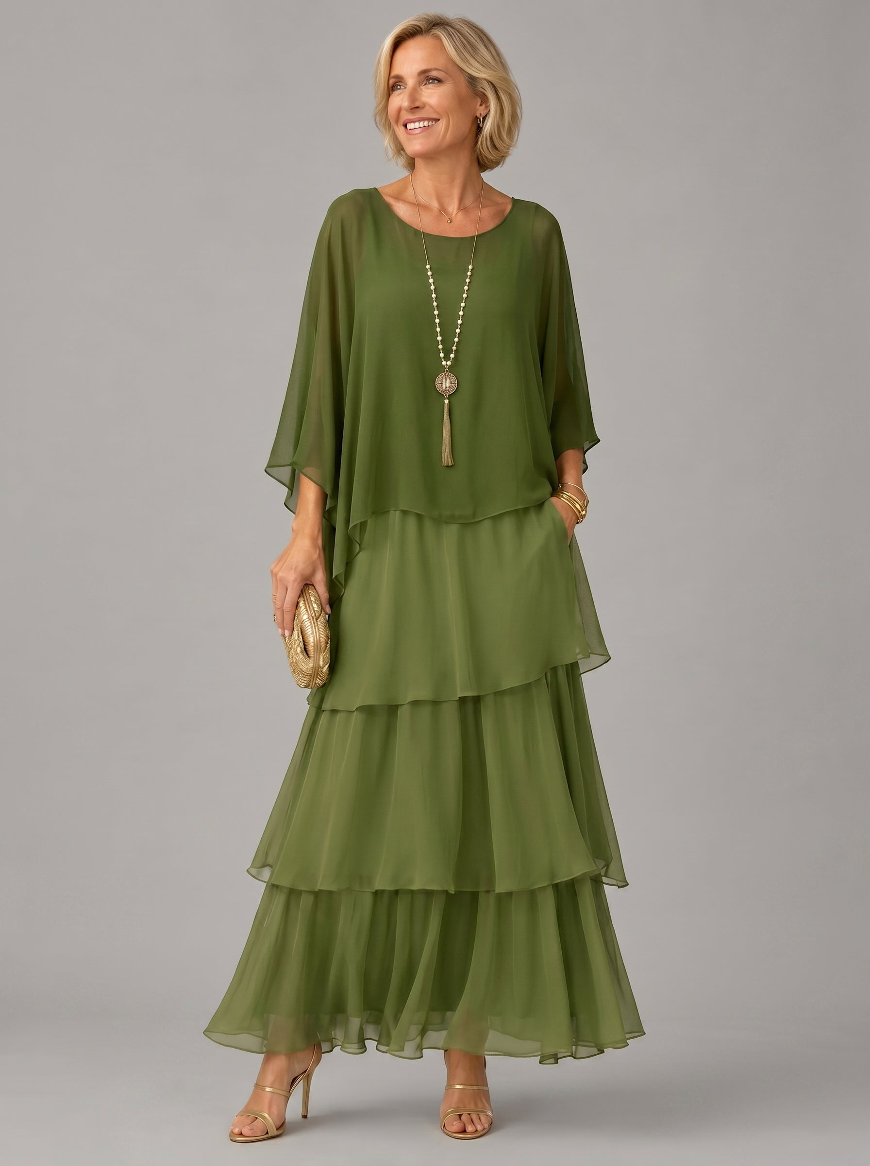 Lara™ | Vestido Maxi Fluido Elegante