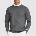 Suéter de Cuello Redondo Casual para Hombre