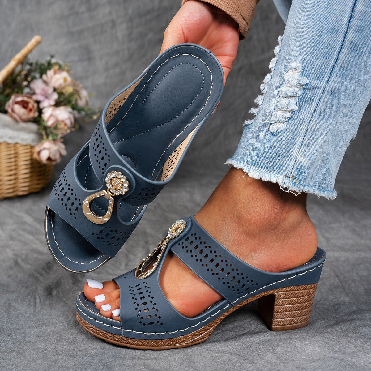 Isabella™ | Sandalias Comfort Ortopédicas con Tacón Alto