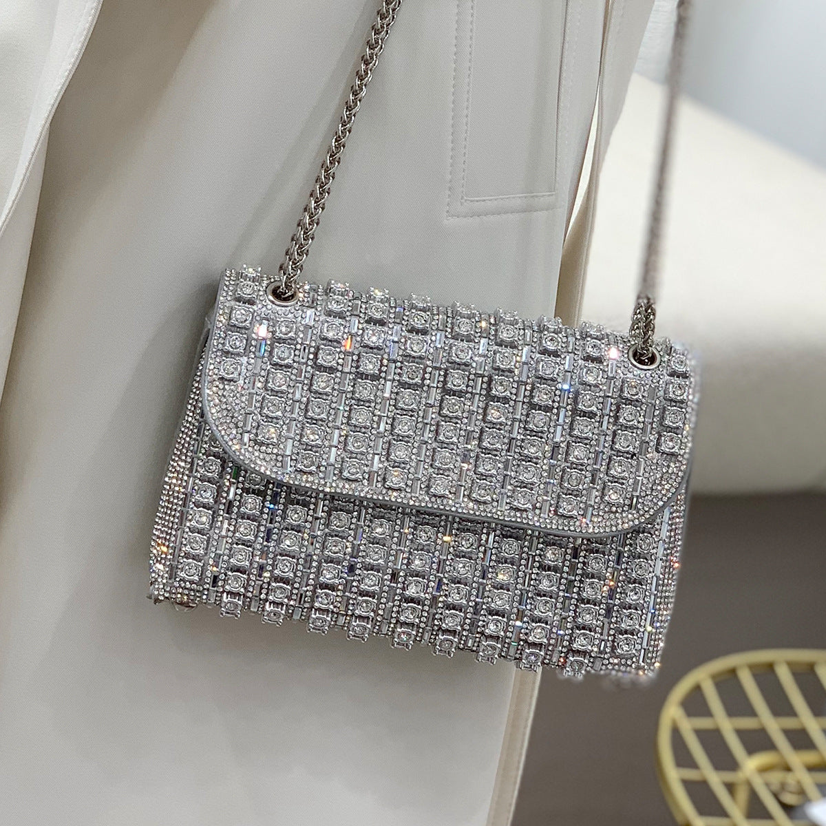 Bolso cristales elegante -  zicatela
