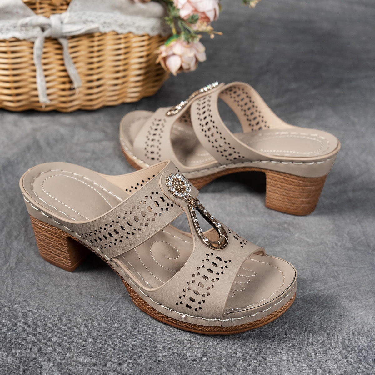 Isabella™ | Sandalias Comfort Ortopédicas con Tacón Alto