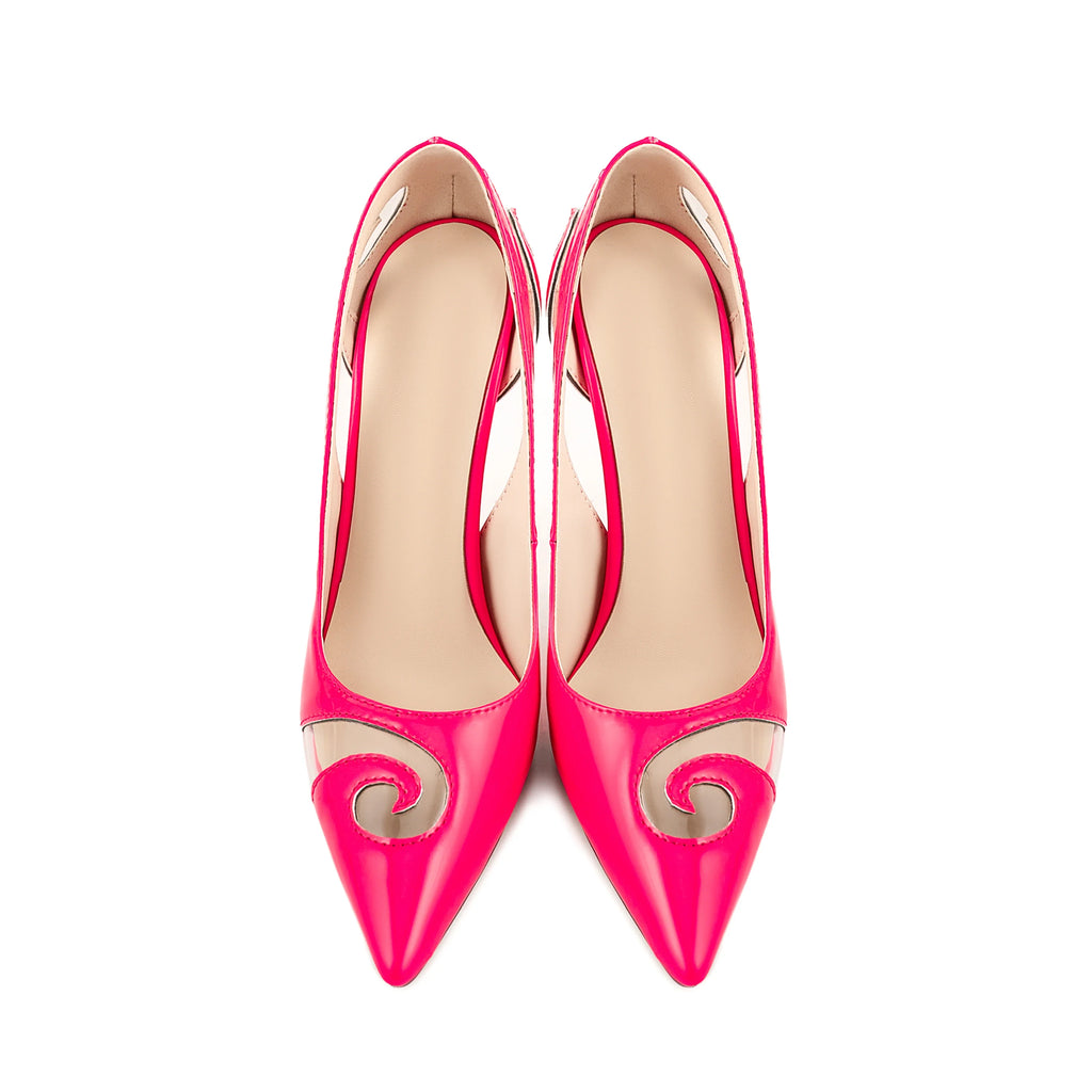 Tacón Stiletto Clemens | Alto Brillo y Corte Escultural