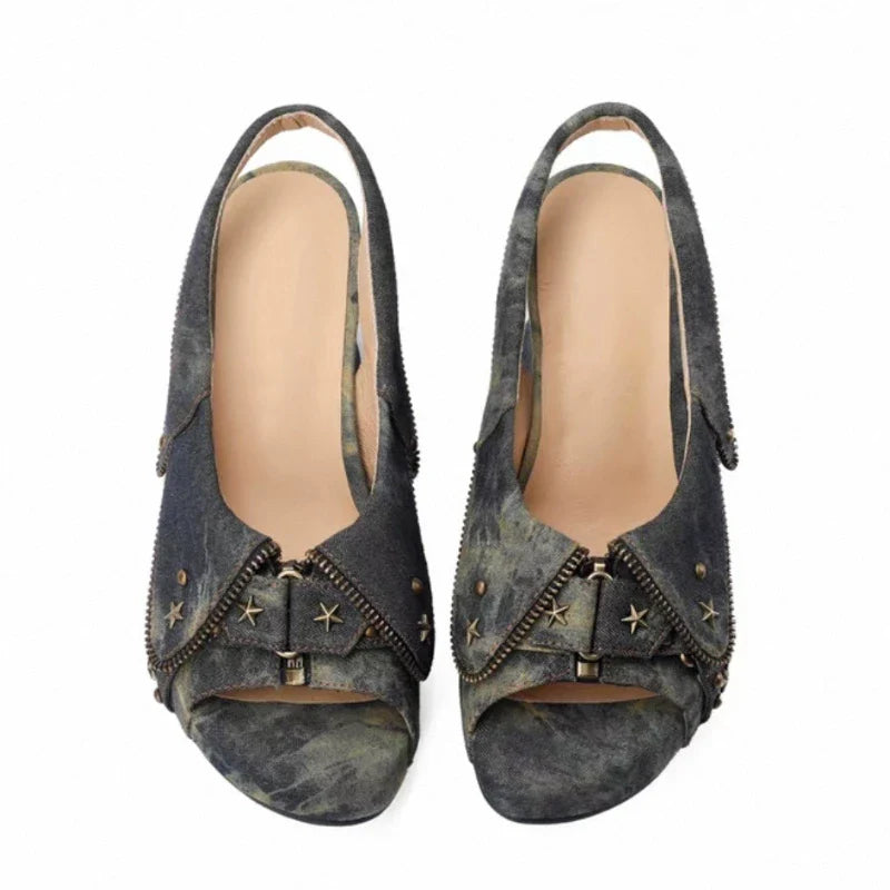 Slingbacks Denim Starbolt