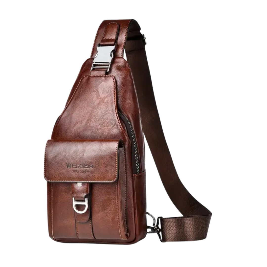 JUAN™ | BOLSO DE HOMBRO DE CUERO VINTAGE