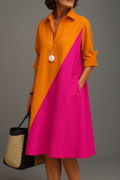 Kayla | Vestido midi elegante y fluido