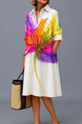Lydia | Vestido midi elegante y fluido