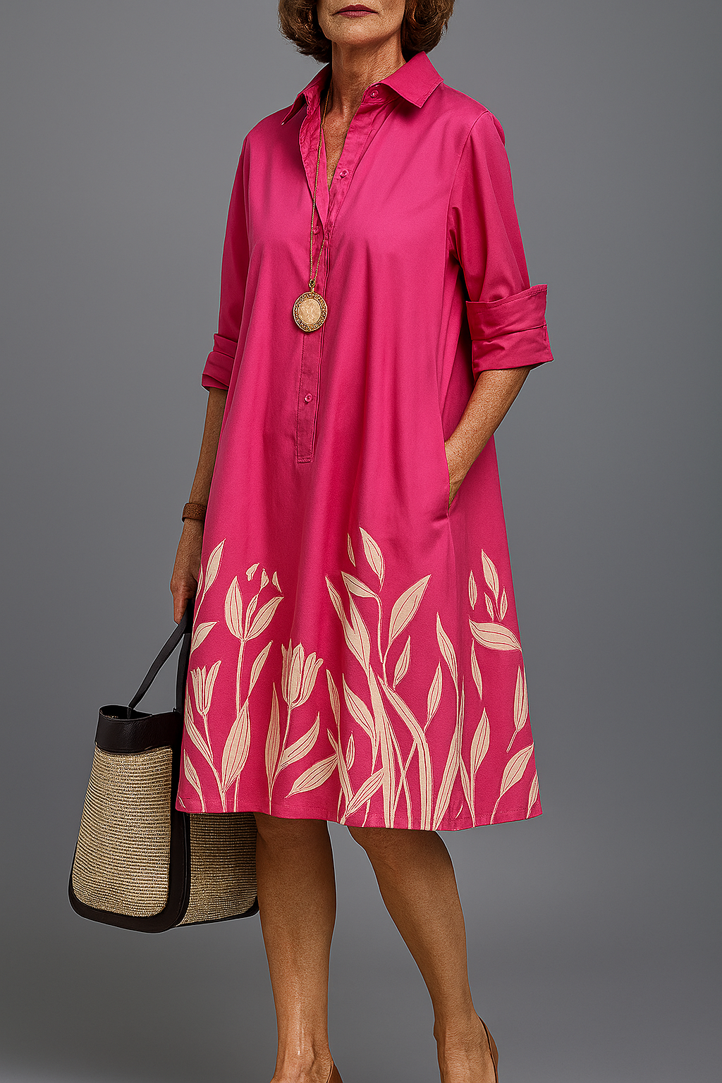 Grace | Vestido midi elegante y fluido