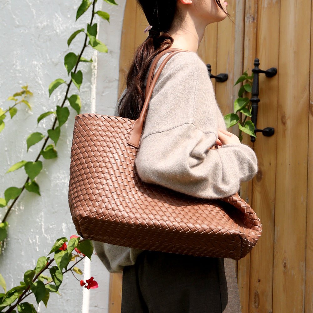 Bolso Celine Trenzado – Grande para Mujer