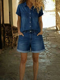 Stephanie™ | Conjunto casual de mezclilla