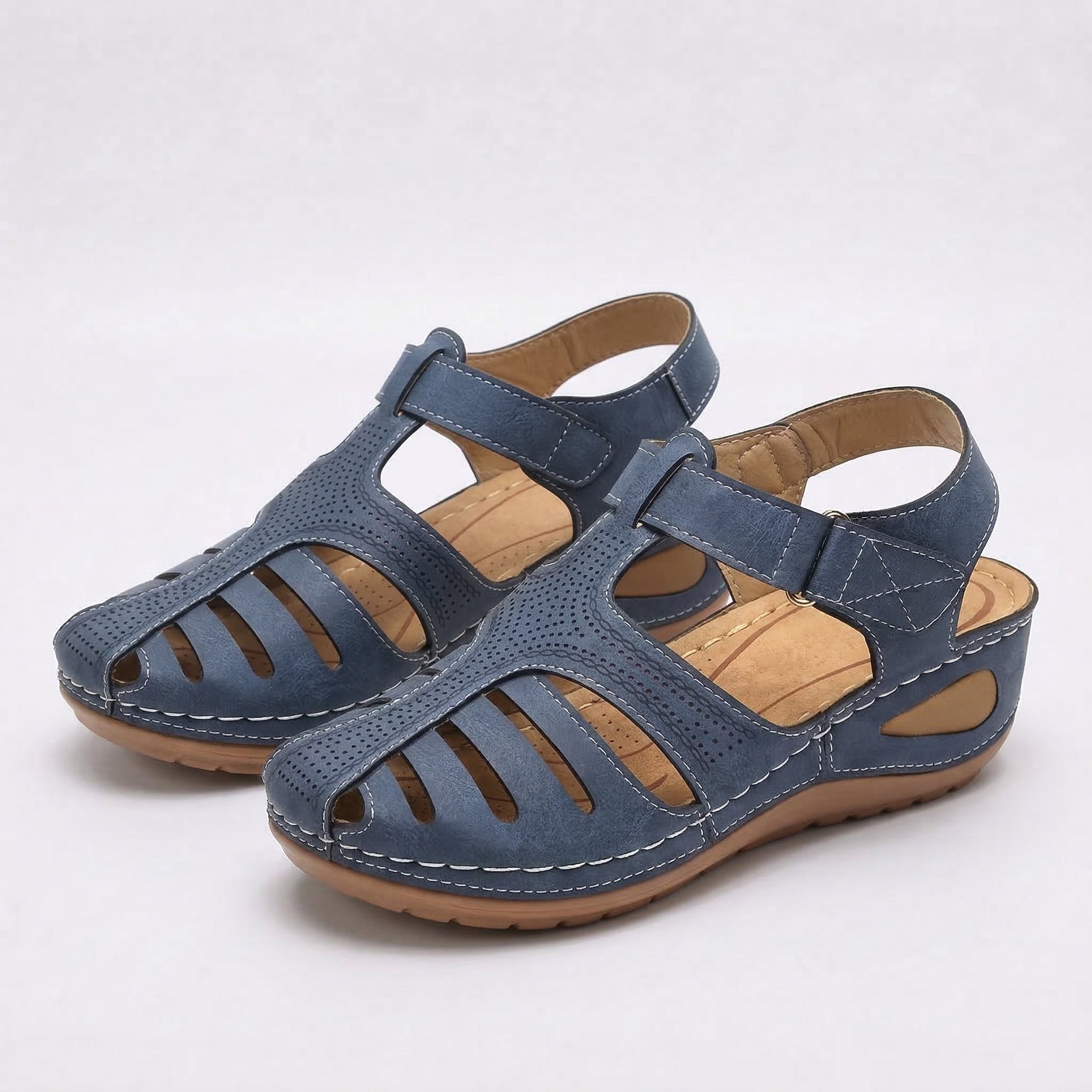 Leni – Sandalias de confort con elevación suave