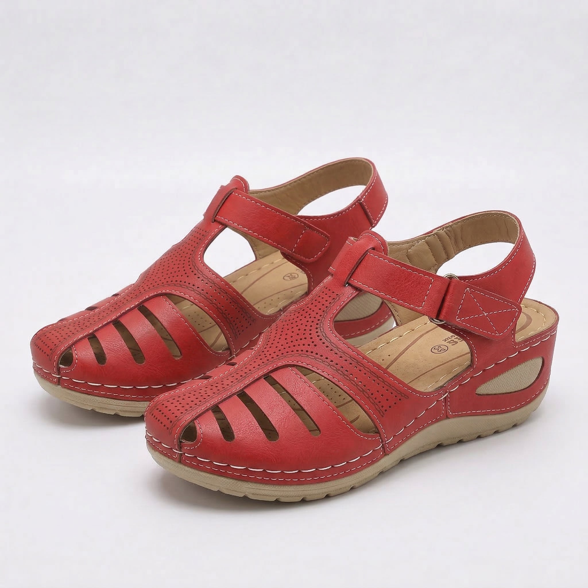 Leni – Sandalias de confort con elevación suave