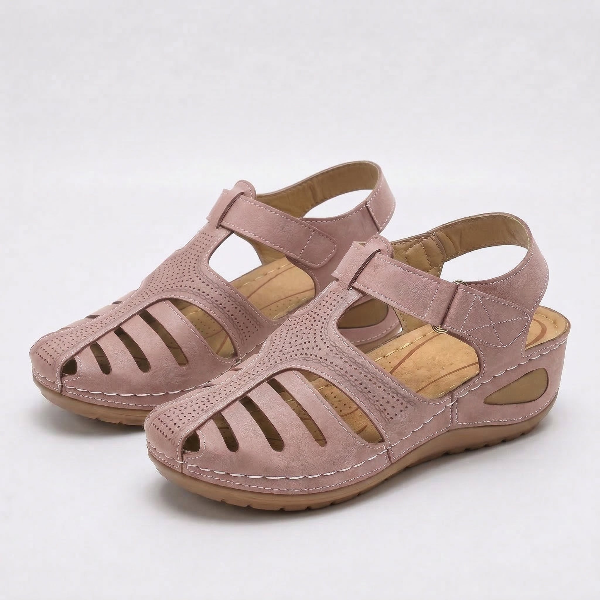 Leni – Sandalias de confort con elevación suave