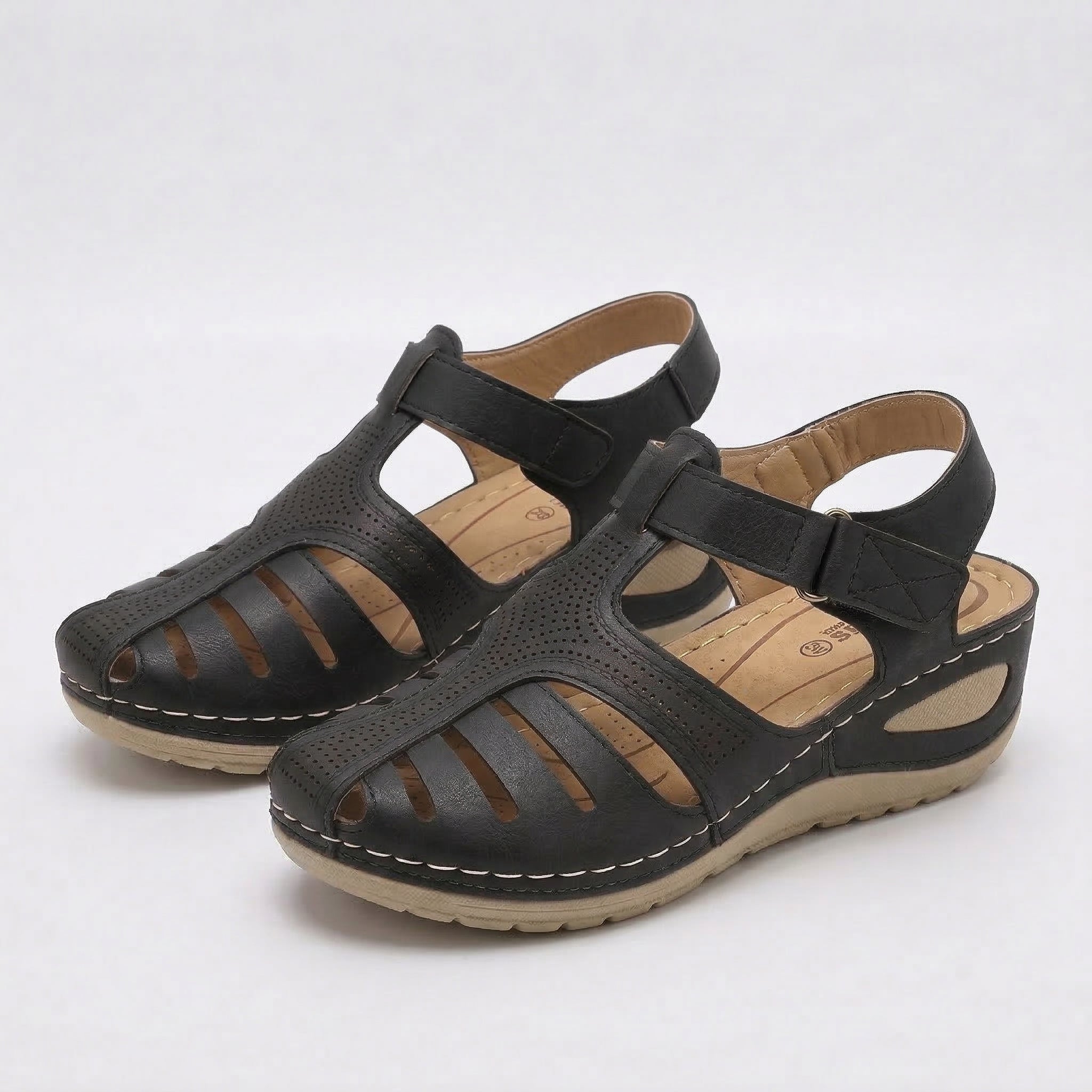 Leni – Sandalias de confort con elevación suave
