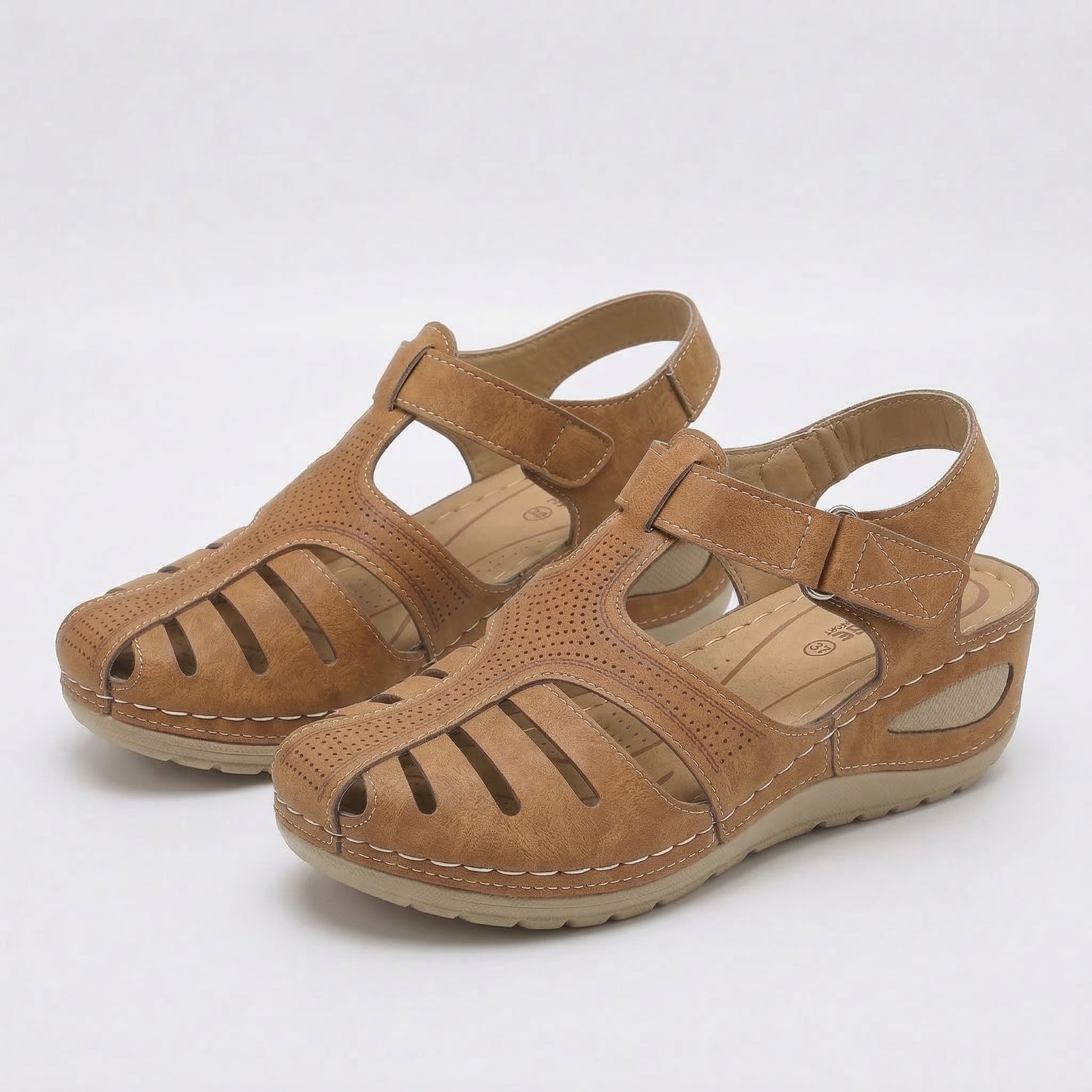 Leni – Sandalias de confort con elevación suave