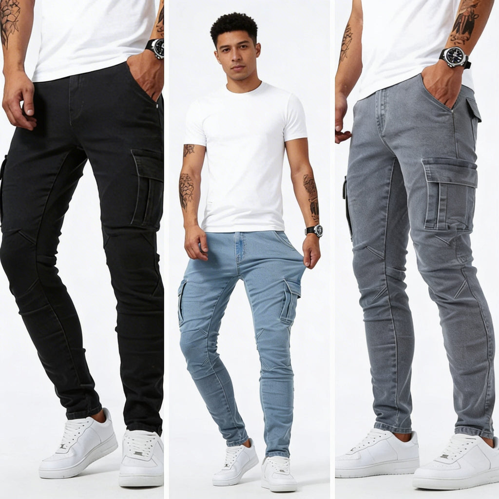 Brent | Jeans Cargo Moderno