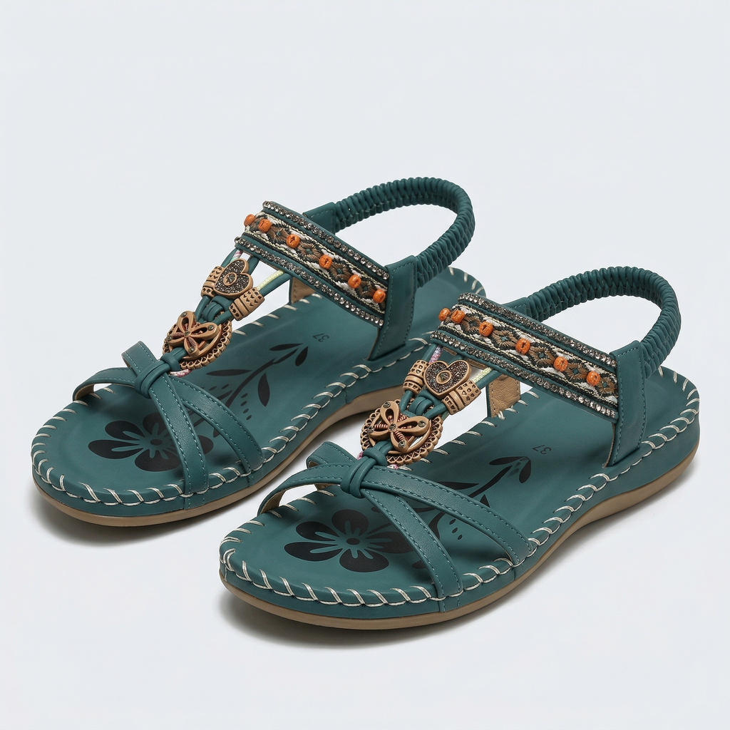 Nada – Sandalias ortopédicas estilo Ibiza para confort y elegancia