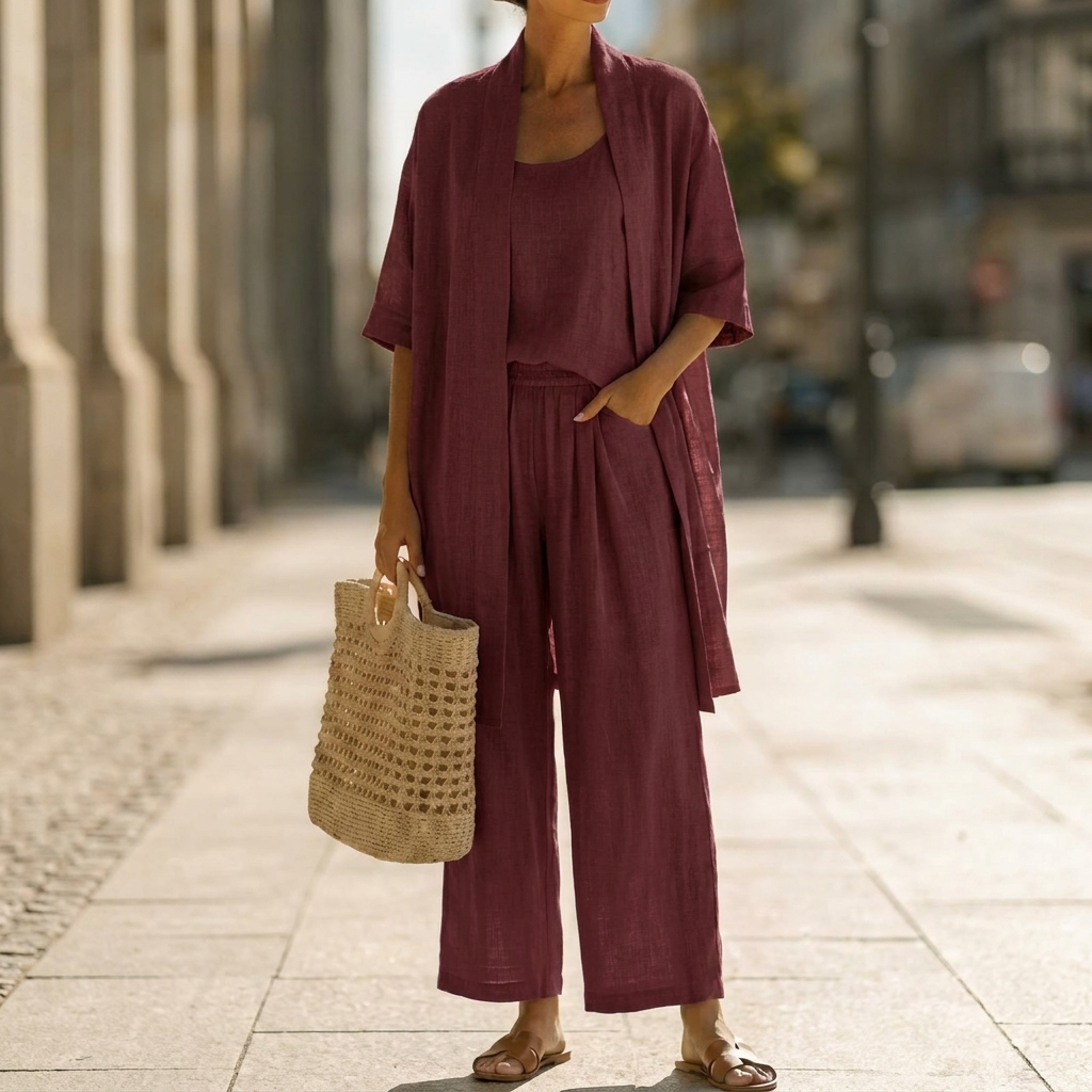 Abigail | Conjunto Elegante de Tres Piezas