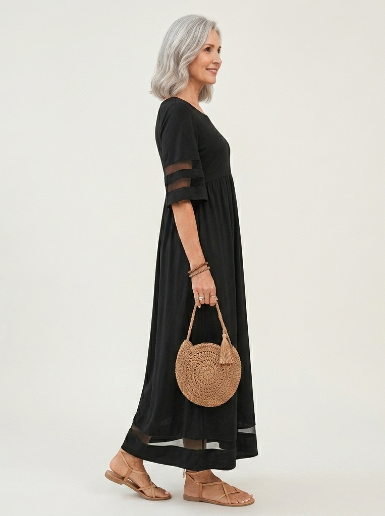 Aubrey™ | Vestido Midi Favorecedor y Moldeador