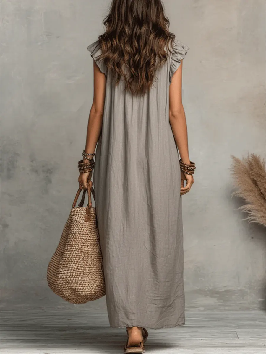 Camelia | Vestido largo bohemio