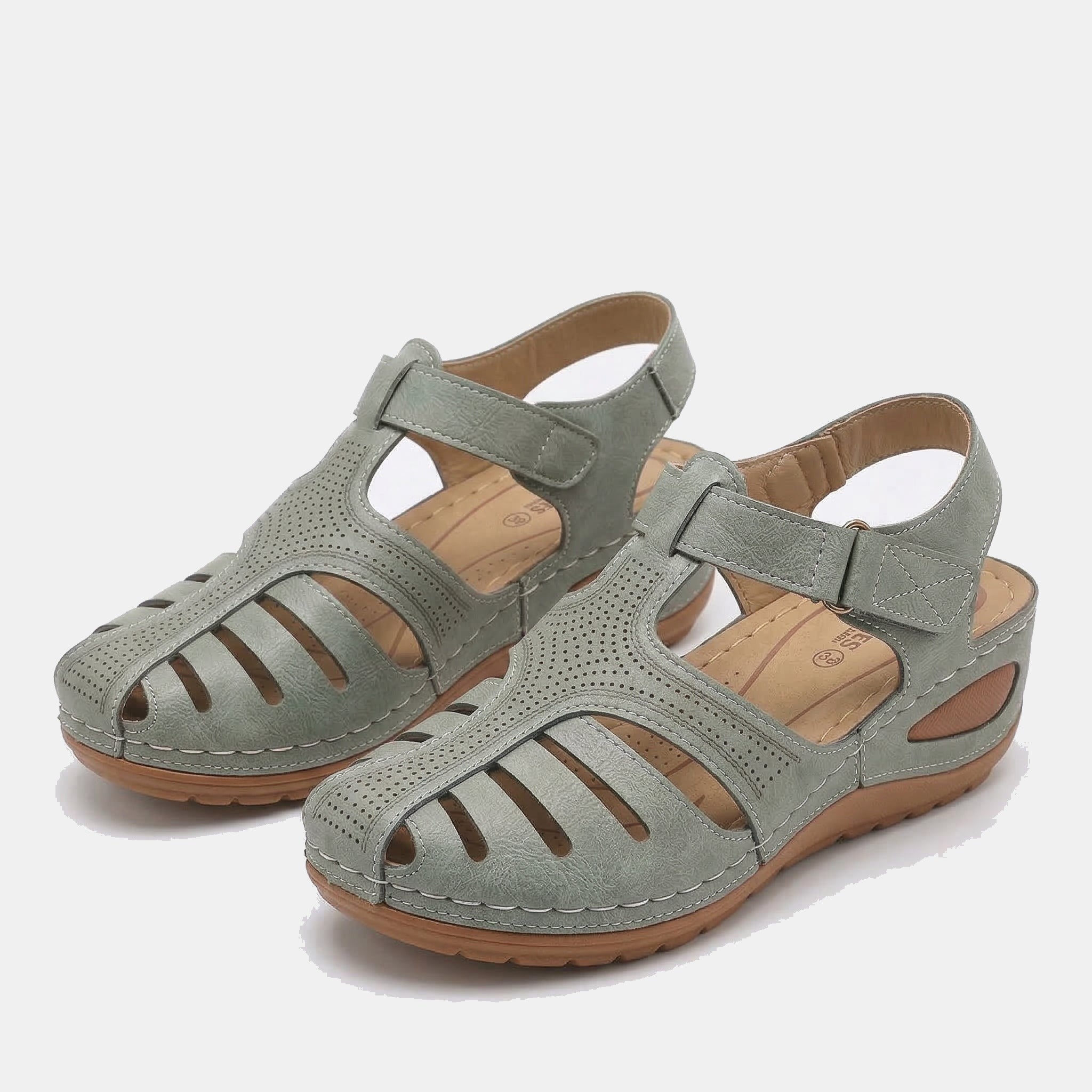 Leni – Sandalias de confort con elevación suave
