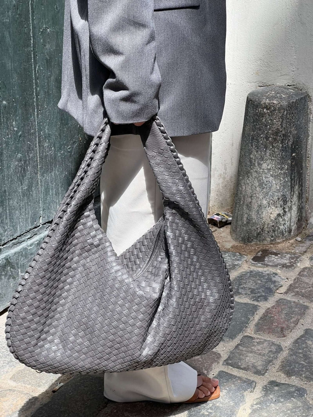 Bolso Hobo Piper Trenzado – Bolso Grande