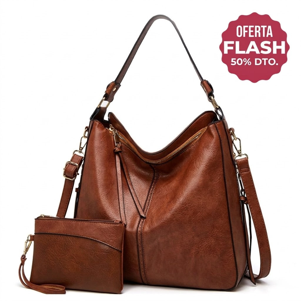 Isabel | Bolso hobo de piel